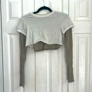 UO | Urban Outfitters | Mason layered long sleeve top